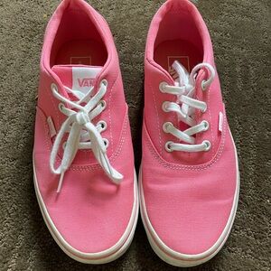 Vans Authentic Women's Pink Canvas Sneakers